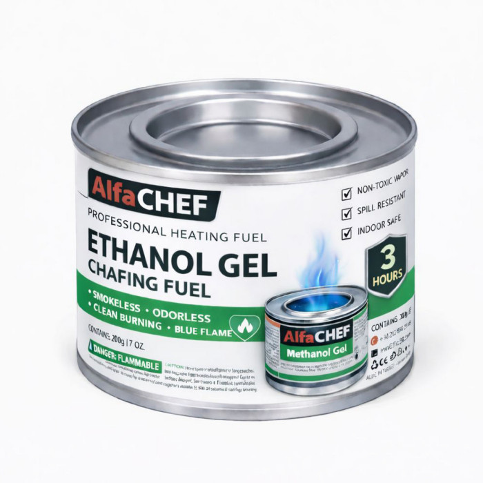 200gr Ethanol Gel Fuel for Chafing Dishes