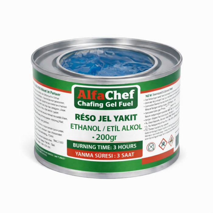 200gr Ethanol Gel Fuel for Chafing Dishes