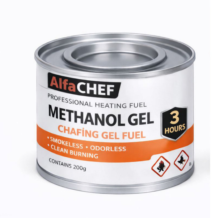 200gr Methanol Gel Fuel for Chafing Dishes