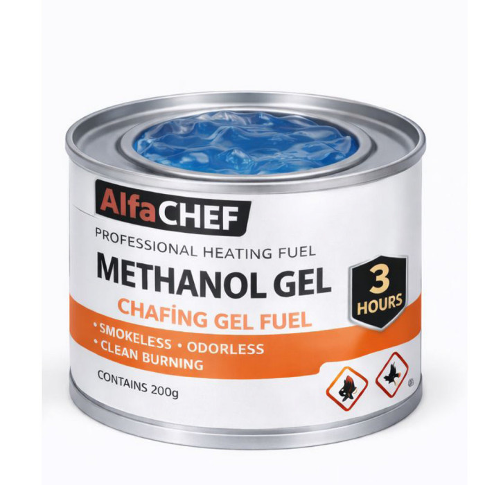 200gr Methanol Gel Fuel for Chafing Dishes